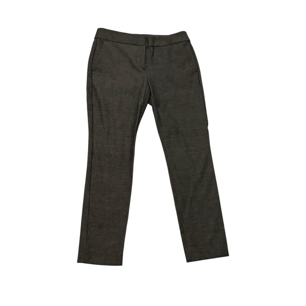 LOFT Marisa Slim Ankle Pants Gray Women's Size 6